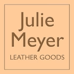 julie meyer leather goods logo